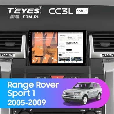 Штатная магнитола Teyes CC3L WiFi 2/32 Land Rover Range Rover Sport 1 (2005-2009)