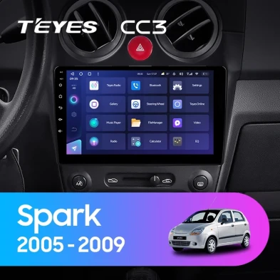 Штатная магнитола Teyes CC3 4/32 Chevrolet Spark M200 (2005-2009)