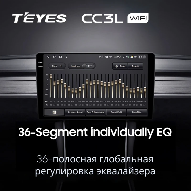 Штатная магнитола Teyes CC3L WiFi 2/32 Mazda Premacy 1 (1999-2005)