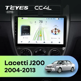 Штатная магнитола Teyes CC4L 6/64 Chevrolet Lacetti J200 (2004-2013) F3