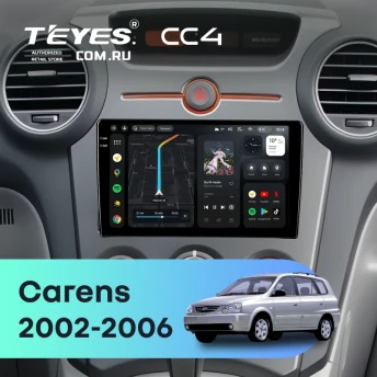 Штатная магнитола Teyes CC4 8/128 Kia Carens 1 (2002-2006)