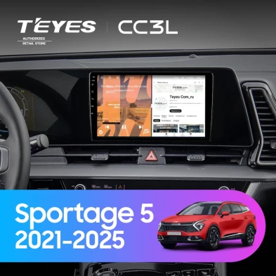 Штатная магнитола Teyes CC3L 4/32 Kia Sportage 5 (2021-2026) F1
