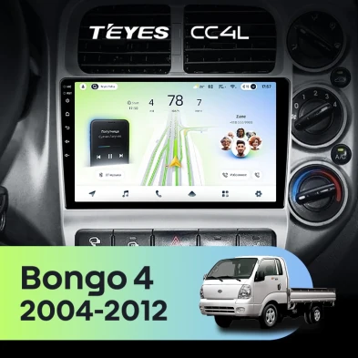 Штатная магнитола Teyes CC4L 6/64 Kia Bongo 4 (2004-2012)