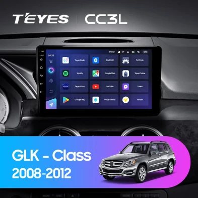 Штатная магнитола Teyes CC3L 4/64 Mercedes-Benz GLK-Class X204 (NTG 4.0) (2008-2012)
