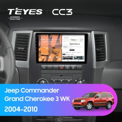Штатная магнитола Teyes CC3 4/32 Jeep Commander (2005-2010)