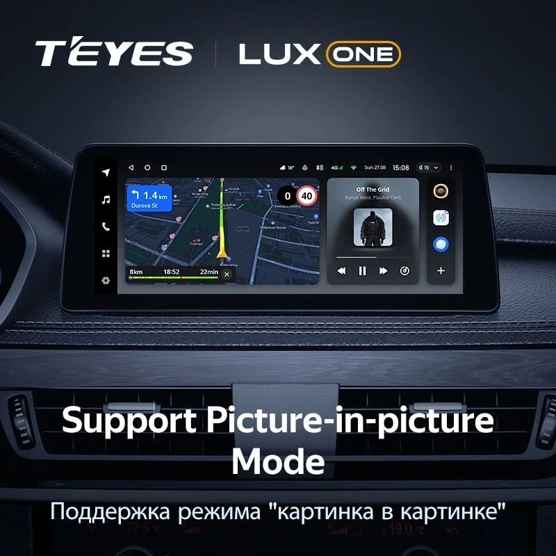 Штатная магнитола Teyes LUX ONE 6/128 BMW 1-Series E88 E82 E81 E87 (CIC) (2004-2014)