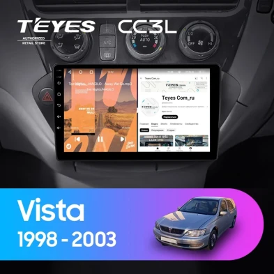 Штатная магнитола Teyes CC3L 4/64 Toyota Vista V50 (1998-2003)