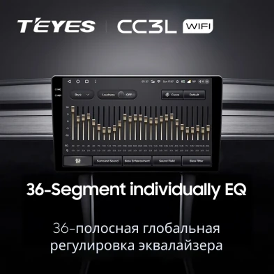 Штатная магнитола Teyes CC3L WiFi 2/32 Lada 2115 (2001-2014) F1