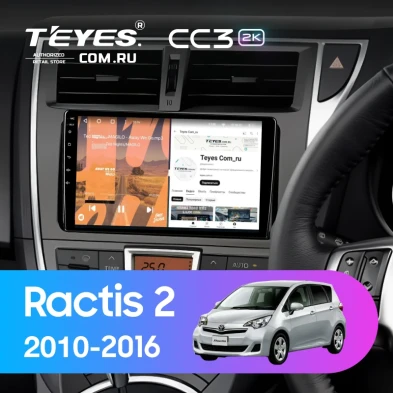 Штатная магнитола Teyes CC3 2K 360 6/128 Toyota Ractis 2 (2010-2016)