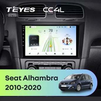 Штатная магнитола Teyes CC4L 6/64 Seat Alhambra (2010-2020)