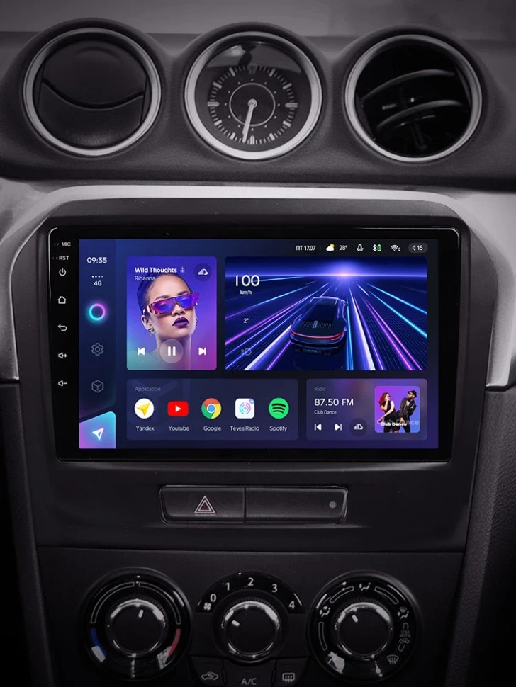 Штатная магнитола Teyes CC3 4/32 Suzuki Vitara 2 (2014-2018)