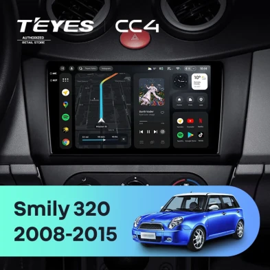 Штатная магнитола Teyes CC4 6/64 Lifan Smily 320 (2008-2015)
