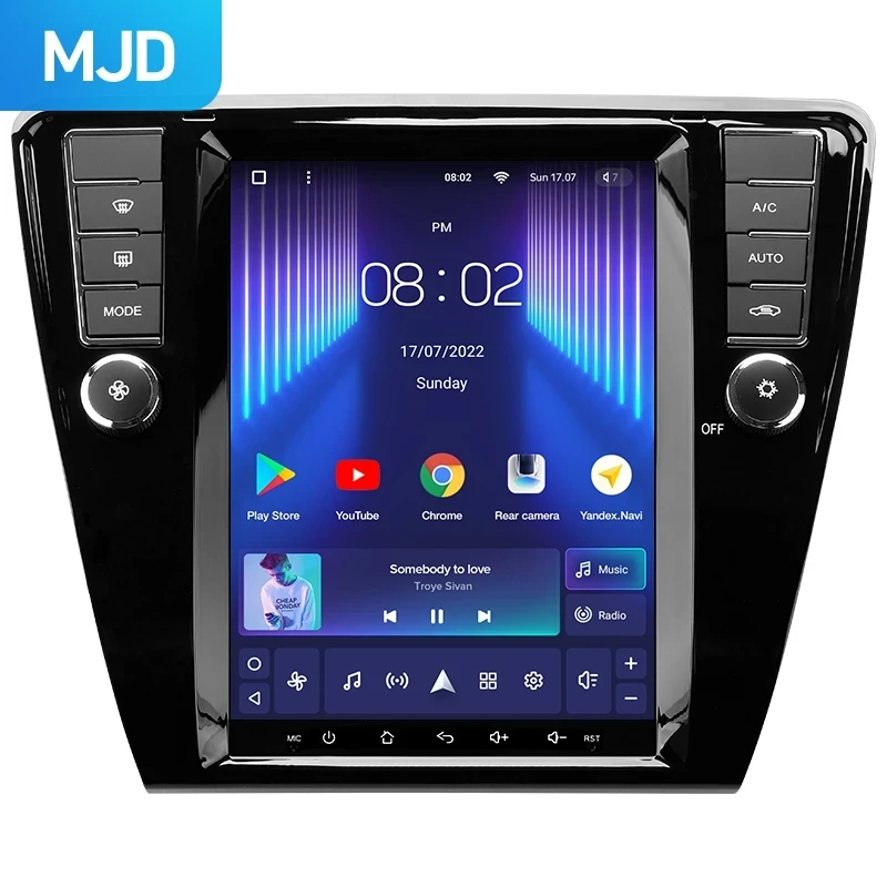 Переходная рамка Skoda Octavia 3 A7 (2013-2018) Тип-A (9,7")