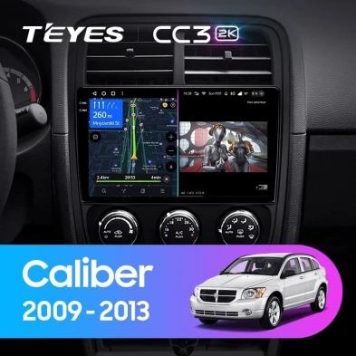 Штатная магнитола Teyes CC3 2K 360 6/128 Dodge Caliber PM (2009-2013)