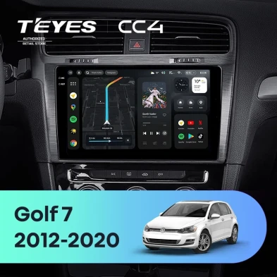 Штатная магнитола Teyes CC4 8/128 Volkswagen Golf 7 MK7 (2012-2020) F2