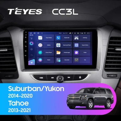 Штатная магнитола Teyes CC3L 4/32 GMC Yukon (2014-2020)