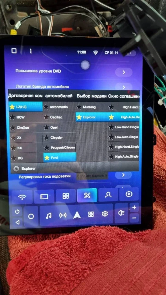 Штатная магнитола Tesla style Teyes TPRO 2 6/128 Ford Explorer 5 (2011-2019)