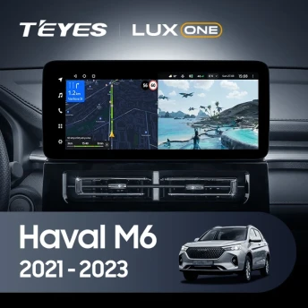 Штатная магнитола Teyes LUX ONE 4/64 Haval M6 (2021-2023)