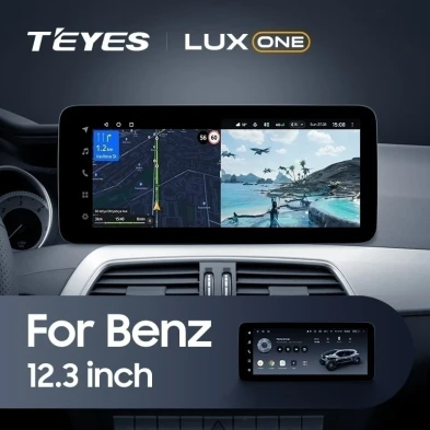 Штатная магнитола Teyes LUX ONE 6/128 Mercedes-Benz E-Class 4 W212 S207 A207 S212 C207 (NTG 5.0) (2013-2016) F1