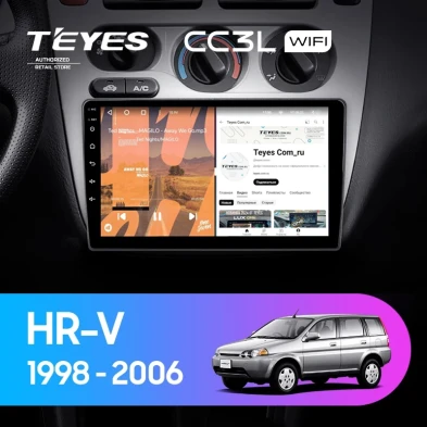Штатная магнитола Teyes CC3L WiFi 2/32 Honda HR-V 1 (1998-2006)