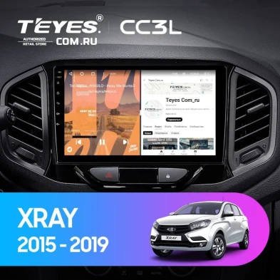 Штатная магнитола Teyes CC3L 4/64 Lada Xray (2015-2022)