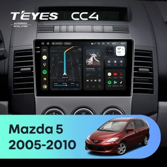 Штатная магнитола Teyes CC4 6/64 Mazda 5 2 CR (2005-2010)