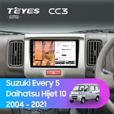 Штатная магнитола Teyes CC3 4/32 Suzuki Every 5 (2005-2015)