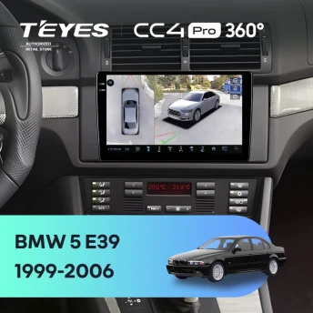 Штатная магнитола Teyes CC4 Pro 360 8/128 BMW 5 E39 (1999-2006)