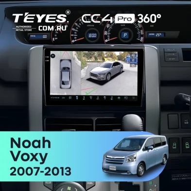 Штатная магнитола Teyes CC4 Pro 360 12/256 Toyota Voxy (2007-2013)