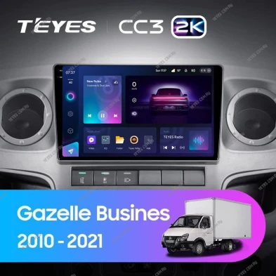 Штатная магнитола Teyes CC3 2K 4/64 для GAZ Gazelle Busines (2010-2021) F2