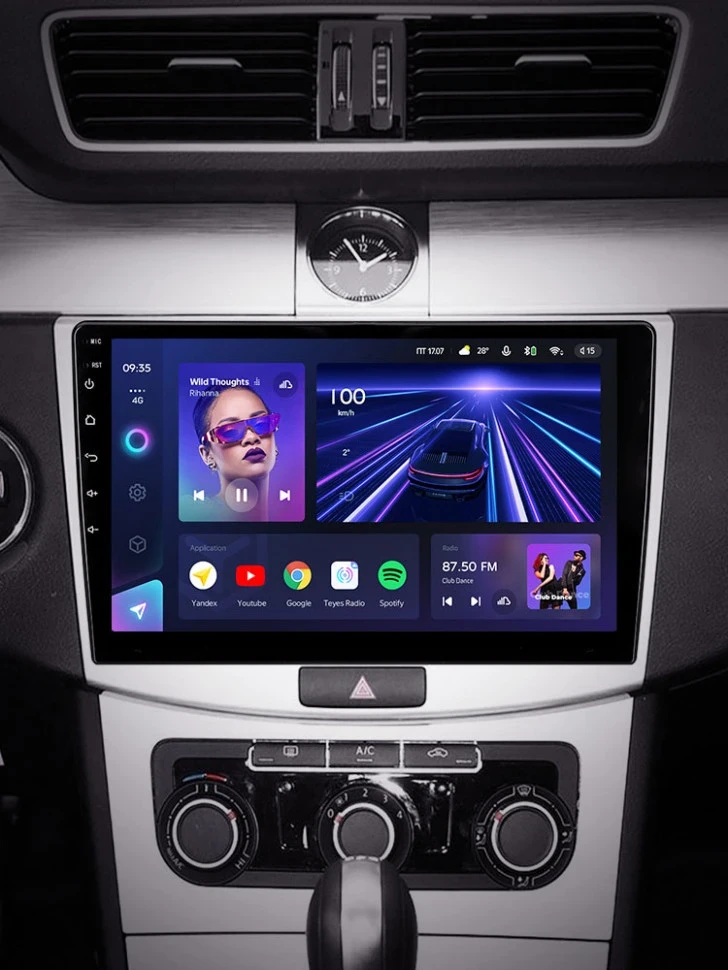 Штатная магнитола Teyes CC3 4/64 Volkswagen Passat B6 (2005-2010)