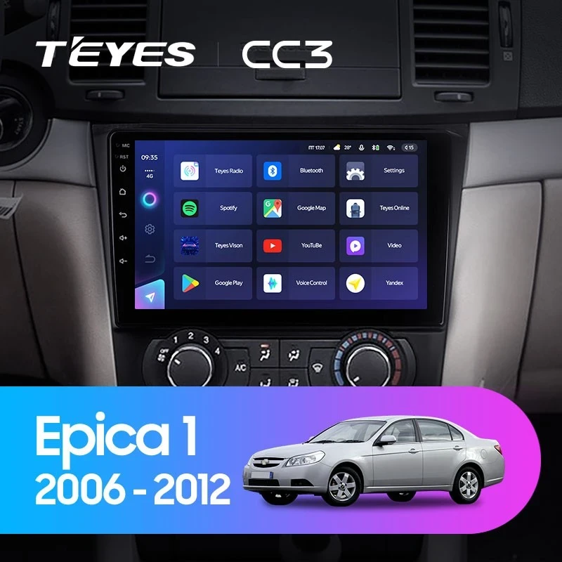 Штатная магнитола Teyes CC3 4/32 Chevrolet Epica 1 (2006-2012)