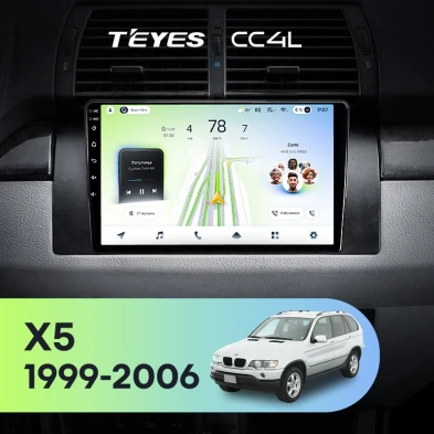 Штатная магнитола Teyes CC4L 6/64 BMW X5 E39 E53 (1999-2006)